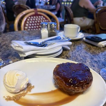 Mon Ami Gabi - Apple tart with vanilla ice cream - French Near Me - Las Vegas, Nevada Mon Ami Gabi - Apple tart with vanilla ice cream - French Near Me - Las Vegas, Nevada