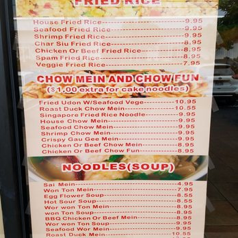 Rainbow Cafe - Da Chinese menu......... - Cafes Near Me - Kailua Kona, Hawaii