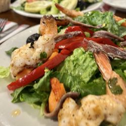 Gino S Of Kissena - Load: (The 'Gino's Salad' W/ Shrimp+Anchovies)