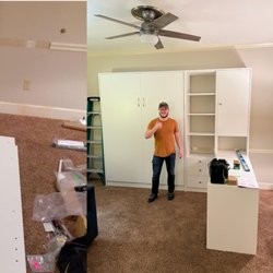 Middle Tennessee Handyman - Murphy Bed with Shelves and Desk Assembly