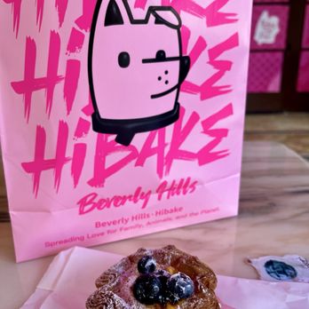 Hi Bake  - Blueberry egg tart - Bakeries Near Me - Beverly Hills, California