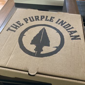 The Purple Indian - a pizza box on a table - Pizza Near Me - Mount Gilead, Ohio The Purple Indian - a pizza box on a table - Pizza Near Me - Mount Gilead, Ohio