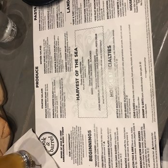 Hook & Barrel - Seafood Near Me - Myrtle Beach, South Carolina