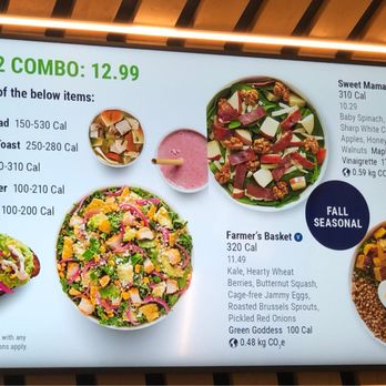 Just Salad - menu - Salad Near Me - Palm Beach Gardens, Florida