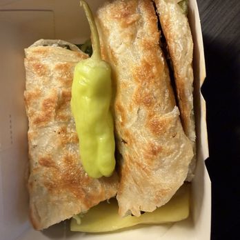 Dough Zone Dumpling House - Beaverton - Green Onion Pancake (1)  葱油饼 - Dim Sum Near Me - Beaverton, Oregon