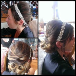 Hair By Katie Frye - Bridal updo.