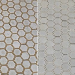 Tile floor cleaning