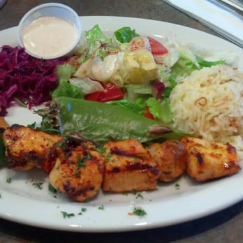 Mediterranean Kebab - Chicken kebab platter - Turkish Near Me - Burlingame, California Mediterranean Kebab - Chicken kebab platter - Turkish Near Me - Burlingame, California