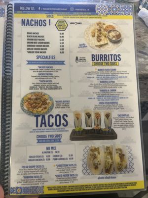 Menu photo 1 Margaritas Mexican Restaurant Indian Land, SC Menu photo 1 Margaritas Mexican Restaurant Indian Land, SC