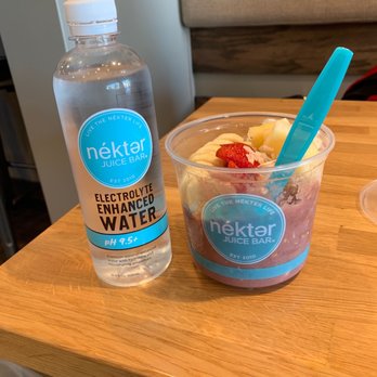 Nekter Juice Bar - Açai Mango bowl, with some enhanced water. - Juice Bars & Smoothies Near Me - MODESTO, California Nekter Juice Bar - Açai Mango bowl, with some enhanced water. - Juice Bars & Smoothies Near Me - MODESTO, California