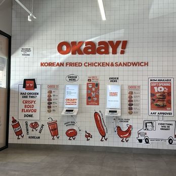 Okaay Chicken - Kiosk system - Chicken Wings Near Me - Orange, California