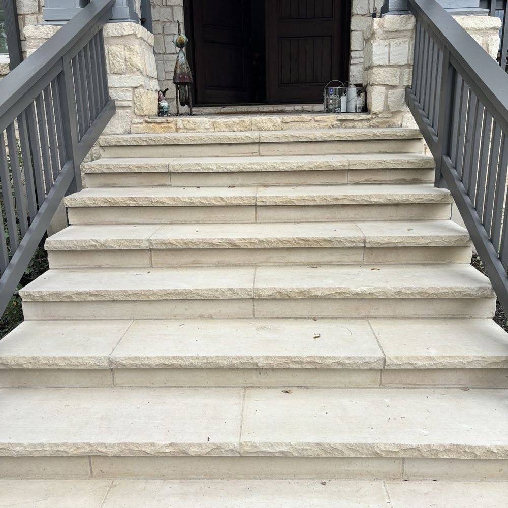 Jane Custom Masonry - Finished stairs - Masonry/Concrete Near Me - Del Valle, Texas Jane Custom Masonry - Finished stairs - Masonry/Concrete Near Me - Del Valle, Texas