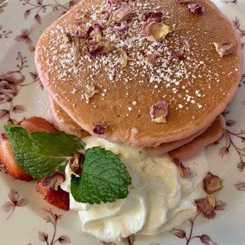 Little Hen - Rosé Petal Pancakes - Breakfast & Brunch Near Me - Miami, Florida