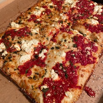 Caliente Pizza & Drafthouse - THIS WAS MY FIRST GRANDMA RUFFO PIZZA MARCH2021 AMAZING & that is what I expected every-time - I'm a fool - Pizza Near Me - Pittsburgh, Pennsylvania