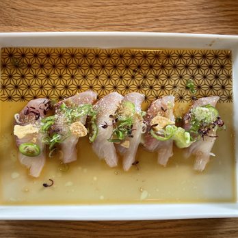 Sushi Hil - Kampachi Crudo -- so fresh and light, delish! - Japanese Near Me - Vancouver, British Columbia Sushi Hil - Kampachi Crudo -- so fresh and light, delish! - Japanese Near Me - Vancouver, British Columbia