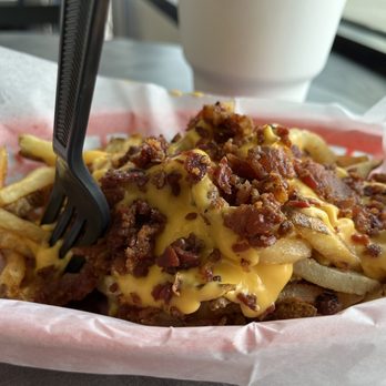 All Star Philly Subs - fries with cheese and bacon - Sandwiches Near Me - Zanesville, Ohio