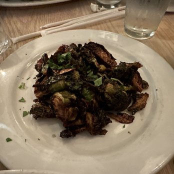 Lure Fish House - Maple miso brussel sprouts -- very good - Seafood Near Me - Porter Ranch, California