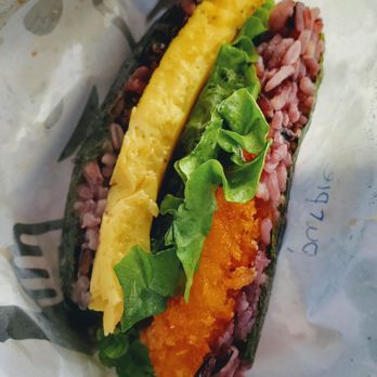 Riceful - Ebi katsu purple onigiri ($9.29) - Asian Fusion Near Me - Berkeley, California
