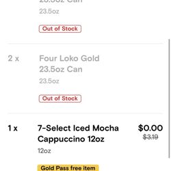 7-Eleven - Canceled order!