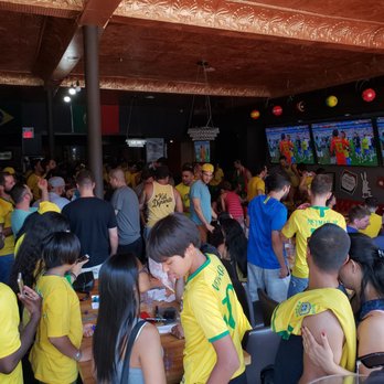 VIP Billiards & Lounge - a large group of people in yellow shirts - Pool Halls Near Me - Toronto, Ontario VIP Billiards & Lounge - a large group of people in yellow shirts - Pool Halls Near Me - Toronto, Ontario