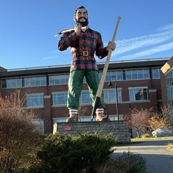 Paul Bunyan Statue - Paul Bunyan statue in Bangor.