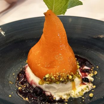 Elia - poached pear - Greek Near Me - Pleasanton, California Elia - poached pear - Greek Near Me - Pleasanton, California