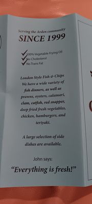 Menu photo 8 Ocean Fish & Chips Sacramento, CA Menu photo 8 Ocean Fish & Chips Sacramento, CA