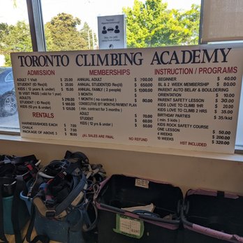 Climbing Academy - Pricing - Climbing Near Me - Toronto, Ontario Climbing Academy - Pricing - Climbing Near Me - Toronto, Ontario