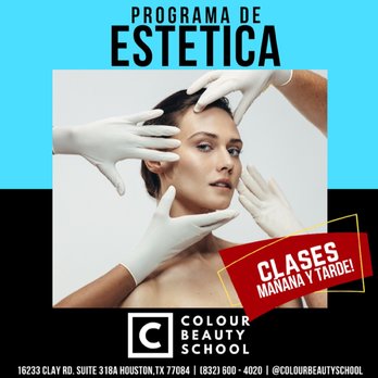 Colour Beauty School - Curso de Estética. - Cosmetology Schools Near Me - Houston, Texas Colour Beauty School - Curso de Estética. - Cosmetology Schools Near Me - Houston, Texas