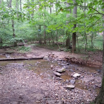 Oregon Ridge Nature Center - The yellow trail crosses streams three times. - Parks Near Me - Cockeysville, Maryland