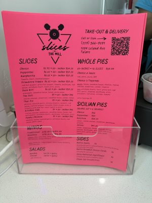 Menu photo 1 Slices By The Mill Tulare, CA Menu photo 1 Slices By The Mill Tulare, CA