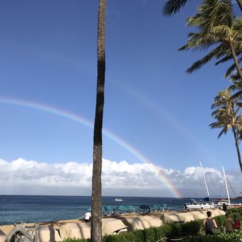 Ka'anapali Beach - Double rainbow over beautiful Kaanapali Beach. - Beaches Near Me Ka'anapali Beach - Double rainbow over beautiful Kaanapali Beach. - Beaches Near Me