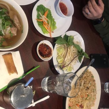 Pho Truong - Combo fried rice , beef pho , chicken pho , egg rolls and spring rolls - Vietnamese Near Me - Richardson, Texas Pho Truong - Combo fried rice , beef pho , chicken pho , egg rolls and spring rolls - Vietnamese Near Me - Richardson, Texas