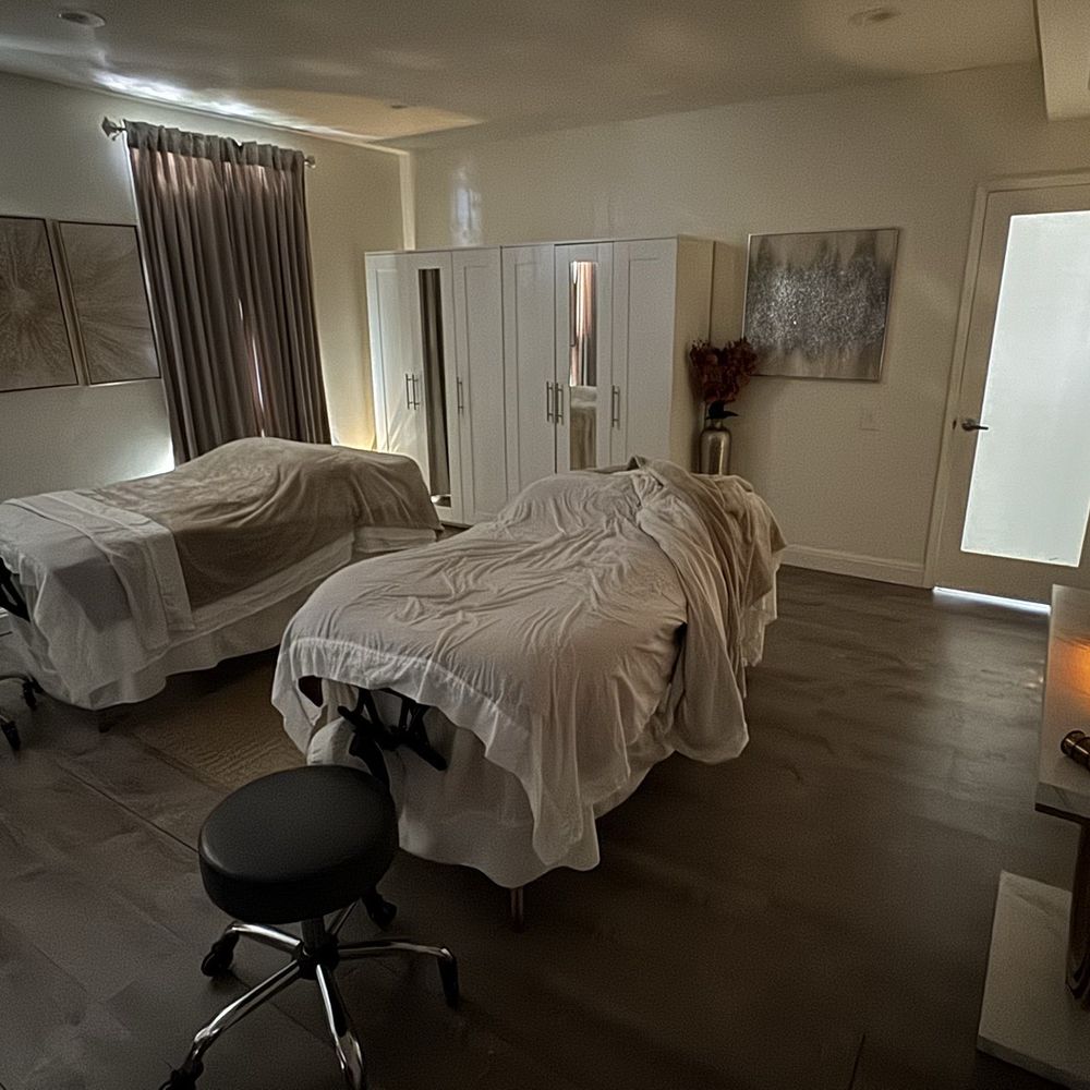 The Lux Day Spa - Massage room after my massage - Reflexology Near Me - Riverside, California The Lux Day Spa - Massage room after my massage - Reflexology Near Me - Riverside, California