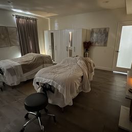 Massage room after my massage Massage room after my massage