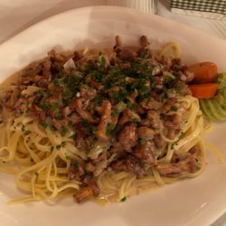 Post-Gasthof Gemse - Fettucine mit Pfifferlingen