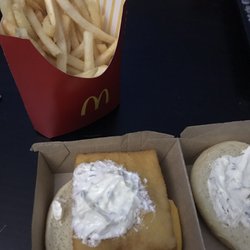 Ordered a BigMac meal. Confirmed with employees at each window. Putt faith in their ability. Final result: Nailed it with a filet sandwich.