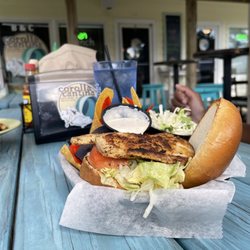 Corolla Cantina - Hook and sinker sandwich (Mahi Mahi)