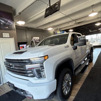 Headquarters Window Tint - Chevy Silverado high country 2500 went with our 3m ceramic-ir - Car Window Tinting Near Me - Fresno, California