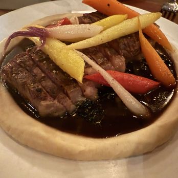 Republique - Dry aged NY Strip - French Near Me - Los Angeles, California