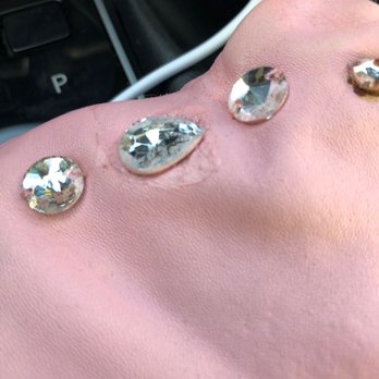 Instant Shoe Repair - Pink paint on my Wilson leather purse - Shoe Repair Near Me - Beverly Hills, California