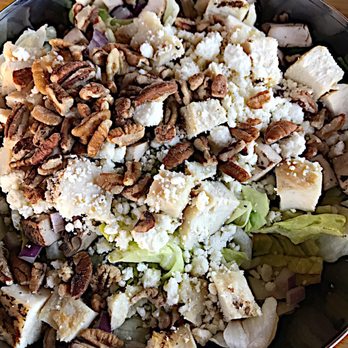 Aviator Pizza & Drafthouse - "Salads I Eat at Pizza Places." This is the $9.95 "Greenbelt" salad. Pretty decent. - Pizza Near Me - Austin, Texas