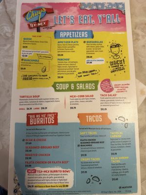 Menu photo 4 Chuy's Nashville, TN Menu photo 4 Chuy's Nashville, TN