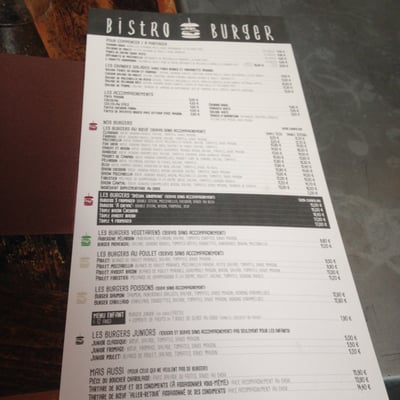 Menu photo 2 Le Bistrot Burger Ivry-sur-Seine, 94