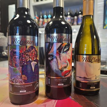 McClain Cellars - Took 3 bottles to go. - Wine Tasting Room Near Me - Laguna Beach, California