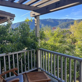 Bernardus Lodge & Spa - Second floor balcony - Hotels Near Me - Carmel Valley, California Bernardus Lodge & Spa - Second floor balcony - Hotels Near Me - Carmel Valley, California