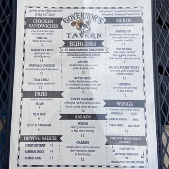 Governor's Tavern - American Near Me - Hudson, New York