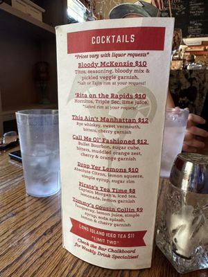 Menu photo 4 McKenzie Station Pub McKenzie Bridge, OR