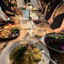 Eden - Chicken piccata, fish and chips, and the crispy slow braised beeler's pork shank