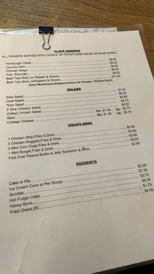 Menu photo 4 Di's Diner Bulls Gap, TN